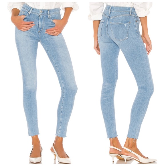 Agolde Denim - AGOLDE Sophie Mid Rise Ankle Skinny Jeans in Facet, Size 23